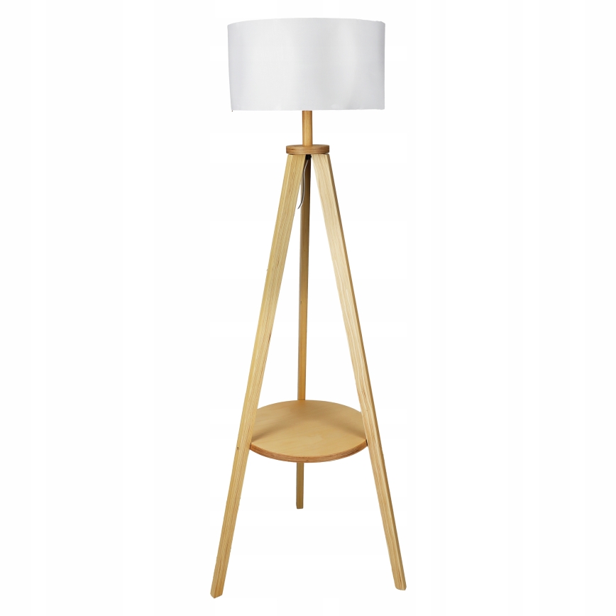 Fehér állólámpa 1xE27/40W/230V