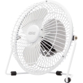 Fehér asztali ventilátor, 1,75 W/5 V USB, 18 cm átmérő