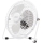 Fehér asztali ventilátor, 1,75 W/5 V USB, 18 cm átmérő