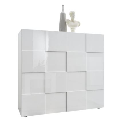 Fehér SERIAN komód