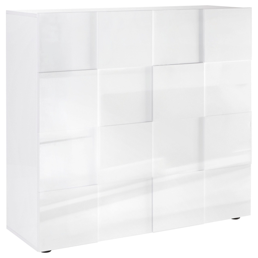 Fehér SERIAN komód