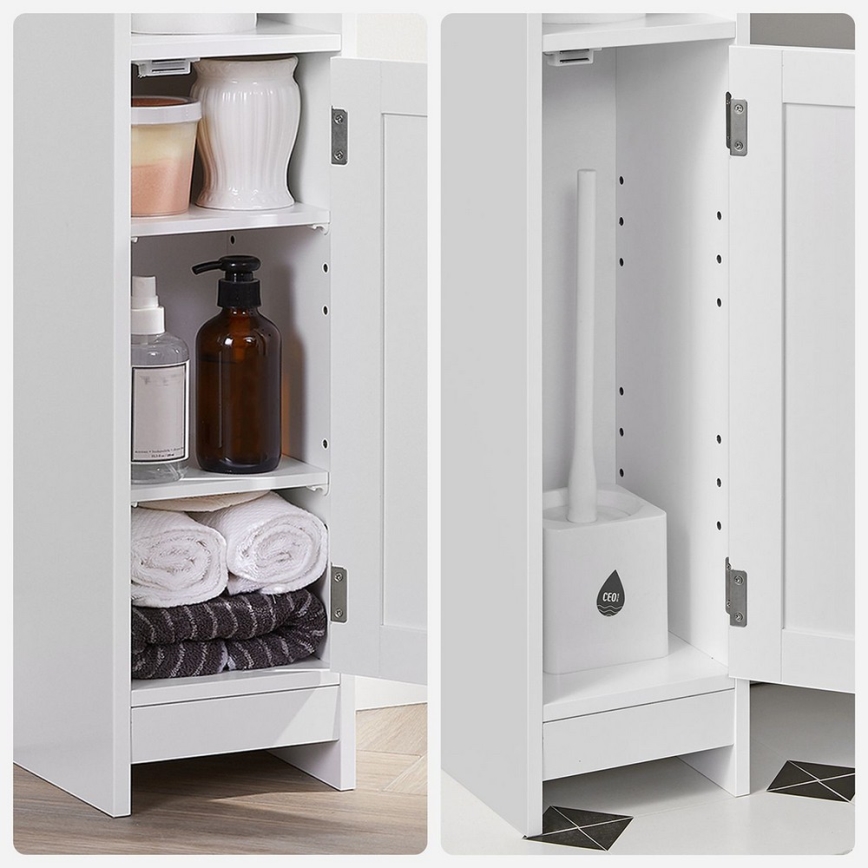 Fehér SIA szekrény