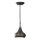 Feiss - BESO kábeles függőlámpa 1xE27/60W/230V átm. 17,9 cm fekete/réz