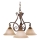 Feiss - Csillár láncon SONOMA VALLEY 3xE27/60W/230V
