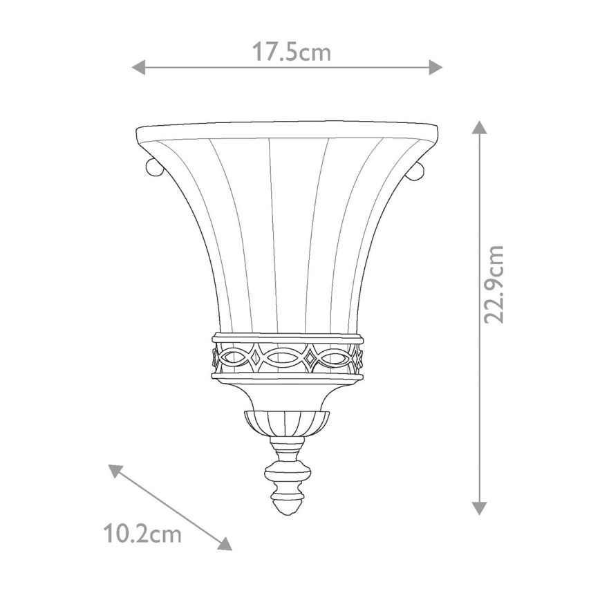 Feiss - Fali lámpa DRAWING ROOM 1xE14/60W/230V