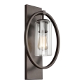 Feiss - Fali lámpa MARLENA 1xE27/60W/230V antracit