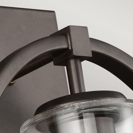 Feiss - Fali lámpa MARLENA 1xE27/60W/230V antracit