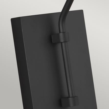 Feiss - Fali lámpa SIMON 1xE27/60W/230V fekete/arany