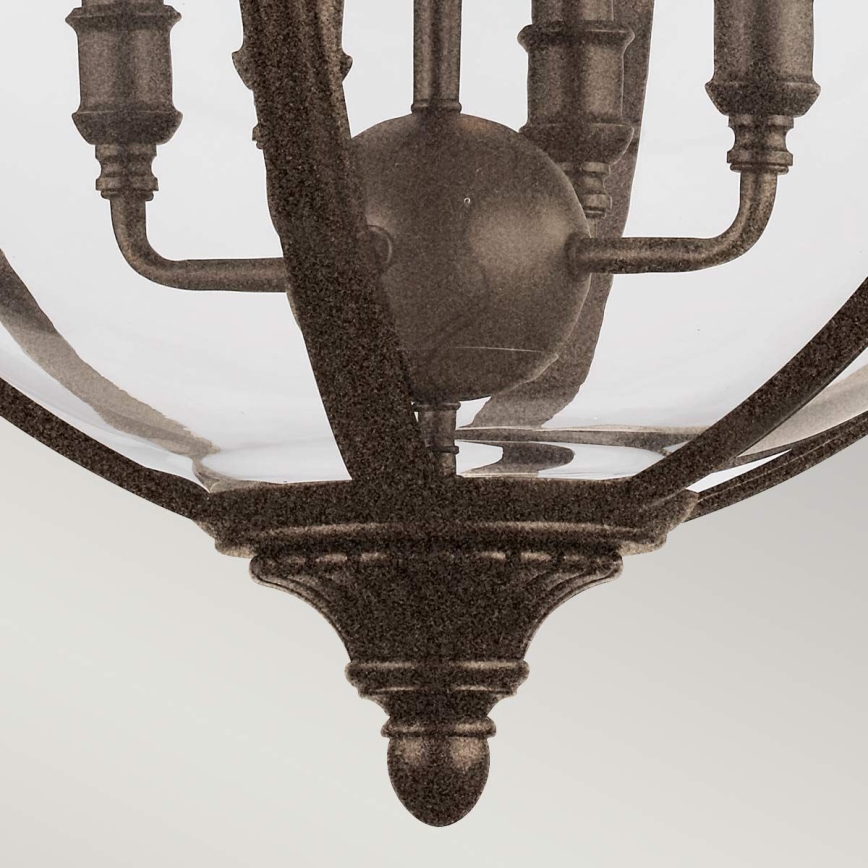 Feiss - Csillár láncon ADAMS 4xE14/60W/230V bronz