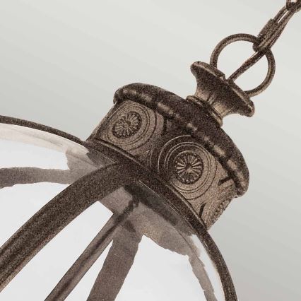 Feiss - Csillár láncon ADAMS 4xE14/60W/230V bronz