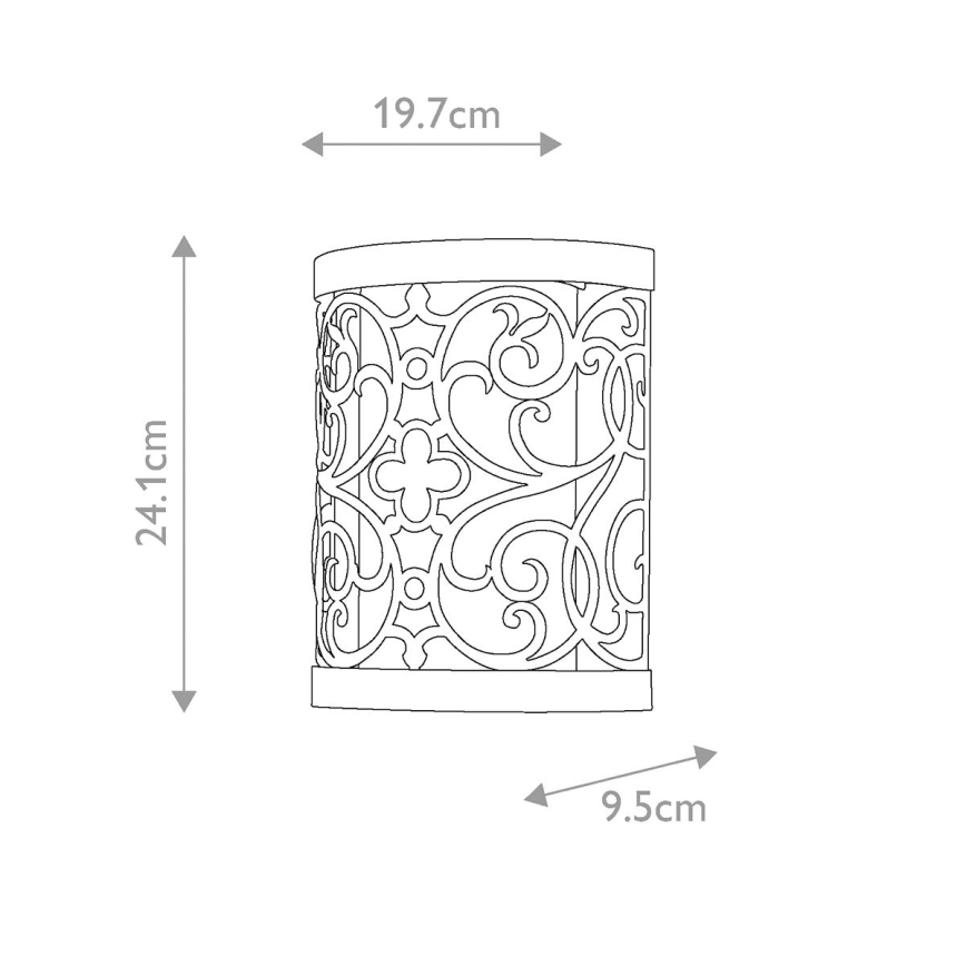Feiss - Fali lámpa ARABESQUE 1xE14/60W/230V