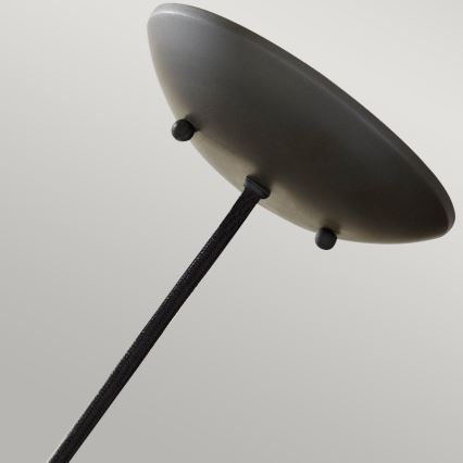 Feiss - BESO kábeles csillár 1xE27/60W/230V átm. 25,4 cm fekete/rézszínű