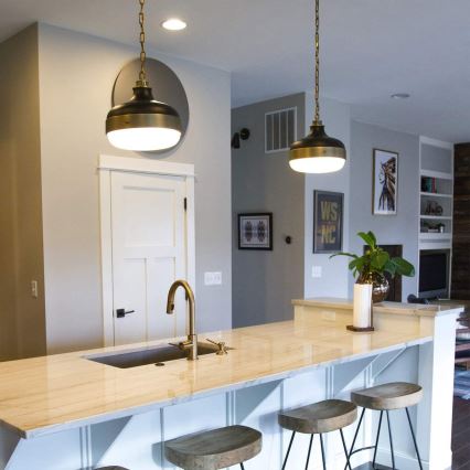 Feiss - Csillár láncon CADENCE 2xE27/75W/230V