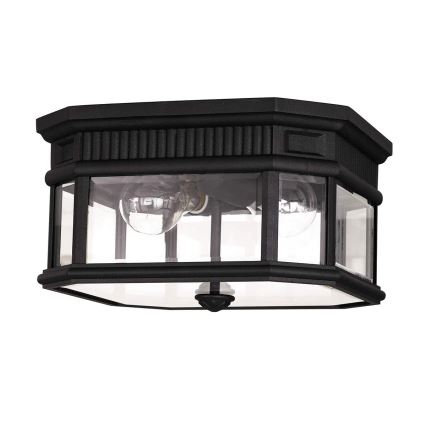 Feiss - Kültéri mennyezeti lámpa COTSWOLD LANE 2xE27/60W/230V IP44