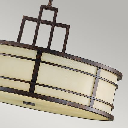 Feiss - Csillár rúdon FUSION 3xE27/60W/230V