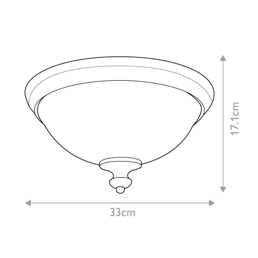 Feiss - Mennyezeti lámpa PARKMAN 2xE27/60W/230V