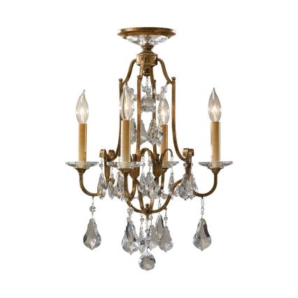 Feiss - Csillár láncon VALENTINA 4xE14/60W/230V