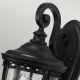 Feiss - Kültéri fali lámpa ENGLISH BRIDLE 3xE14/60W/230V IP44 fekete