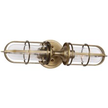 Feiss - Kültéri fali lámpa URBAN 2xE27/60W/230V IP44 bronz