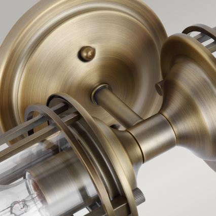 Feiss - Kültéri fali lámpa URBAN 2xE27/60W/230V IP44 bronz