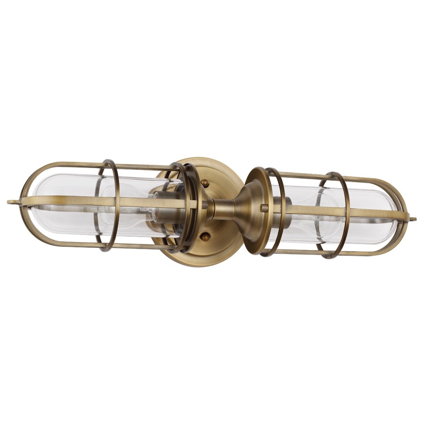 Feiss - Kültéri fali lámpa URBAN 2xE27/60W/230V IP44 bronz