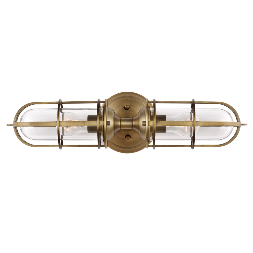 Feiss - Kültéri fali lámpa URBAN 2xE27/60W/230V IP44 bronz