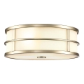 Feiss - Mennyezeti lámpa FUSION 3xE27/40W/230V átm. 34,3 cm aranyszínű