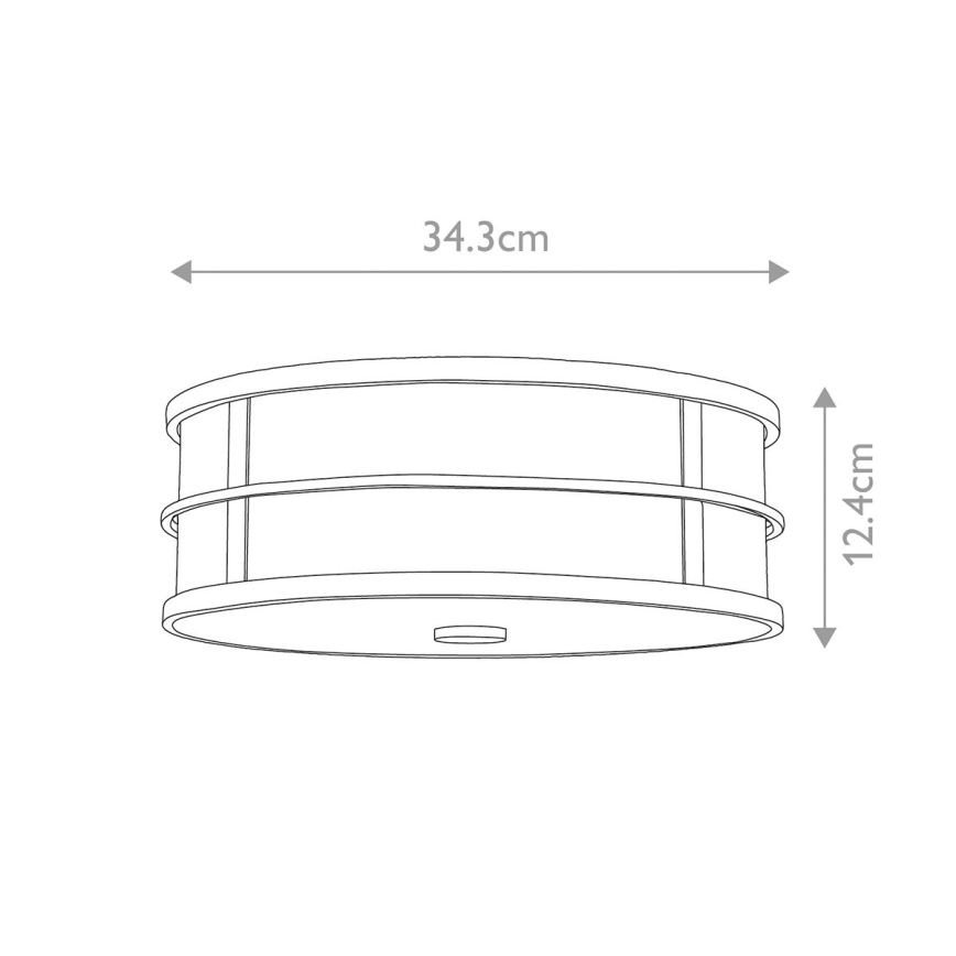 Feiss - Mennyezeti lámpa FUSION 3xE27/60W/230V