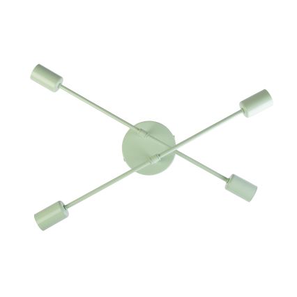 Felületre szerelhető CAMBRIDGE csillár 4xE27/15W/230V zöld
