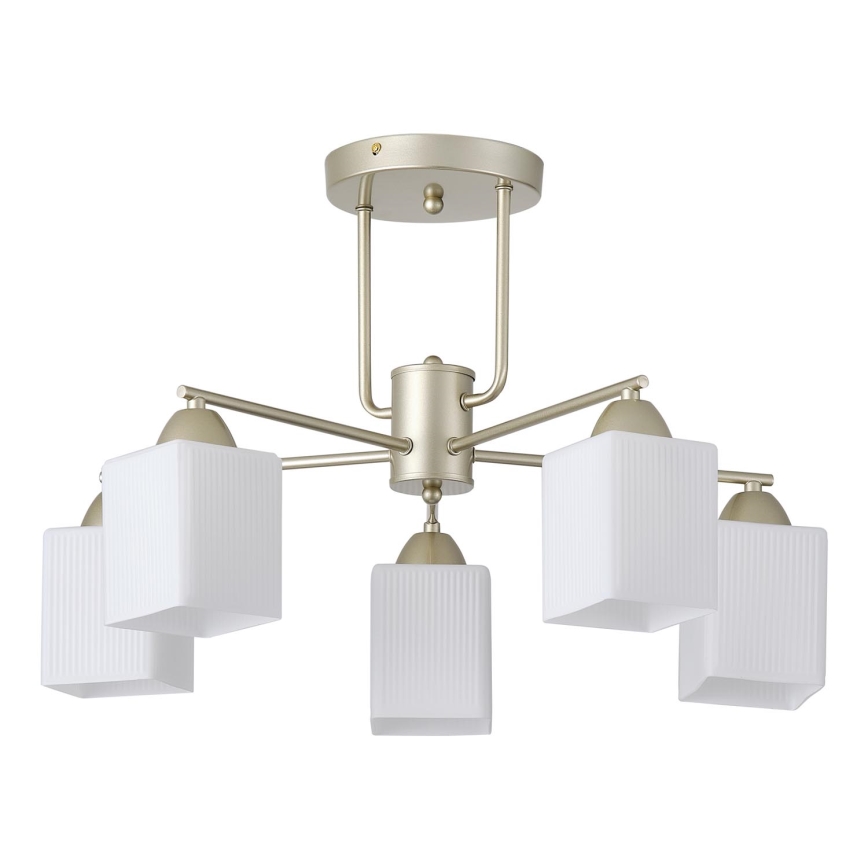 Felületre szerelhető csillár  5xE27/60W/230V