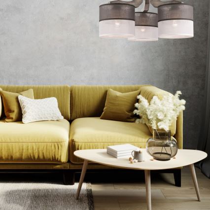 Felületre szerelhető csillár  ANDREA 3xE27/60W/230V