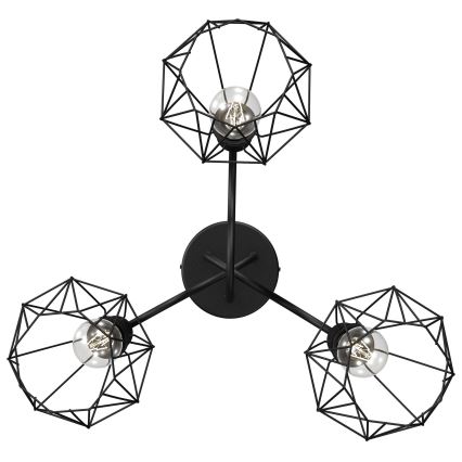 Felületre szerelhető csillár BERGEN 3xE27/60W/230V