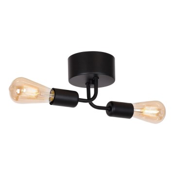 Felületre szerelhető csillár BRENDA 2xE27/60W/230V fekete