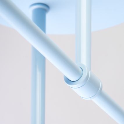 Felületre szerelhető csillár CAMBRIDGE 4xE27/15W/230V kék