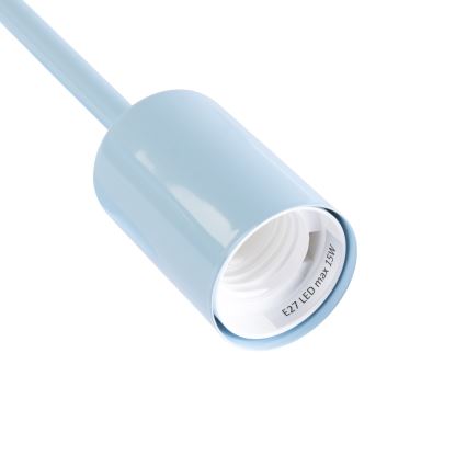 Felületre szerelhető csillár CAMBRIDGE 4xE27/15W/230V kék