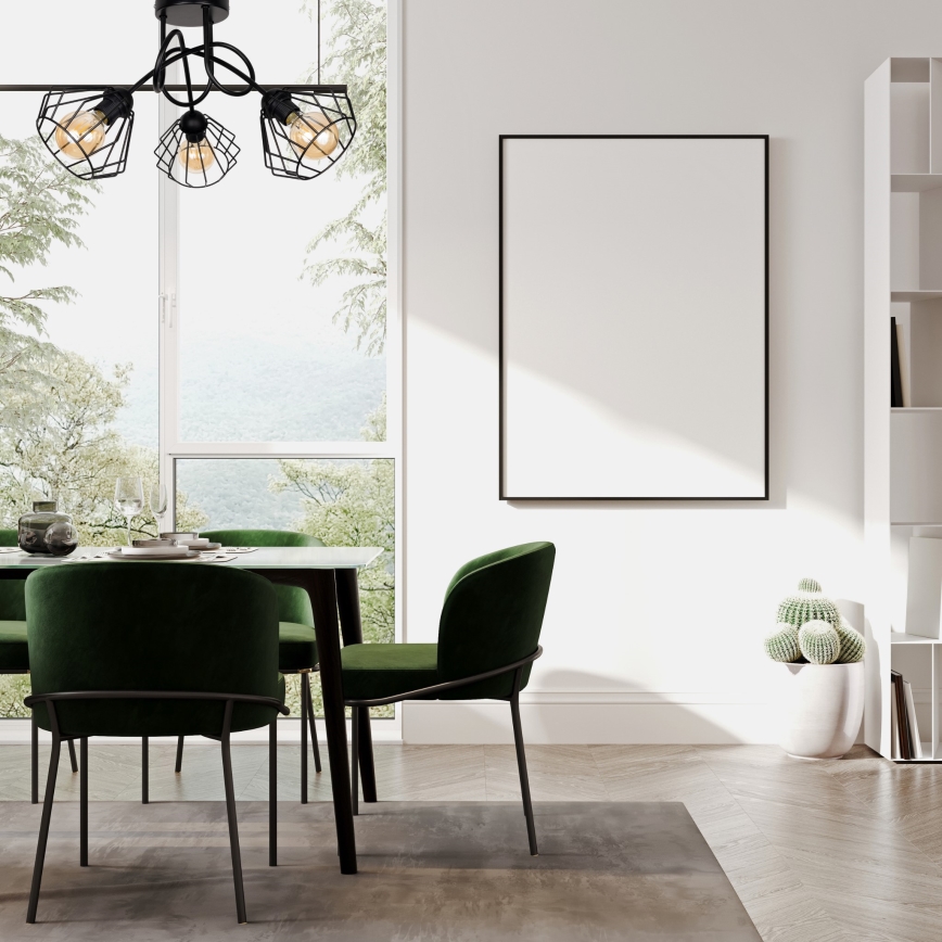 Felületre szerelhető csillár CEED 3xE27/60W/230V