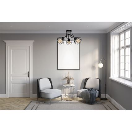 Felületre szerelhető csillár CEED 3xE27/60W/230V