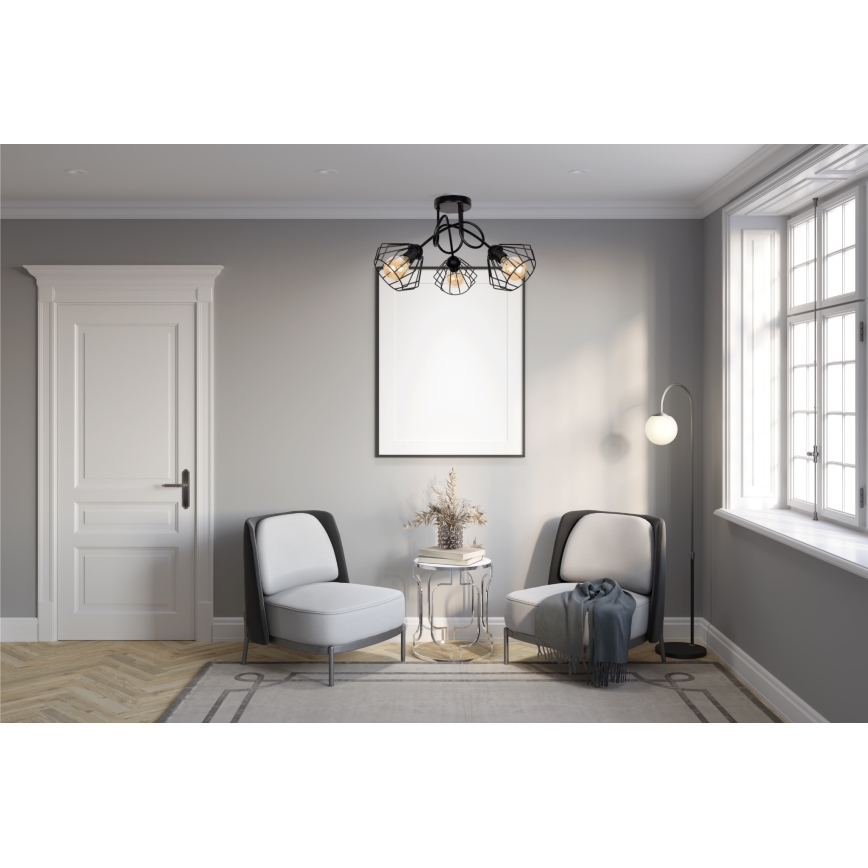 Felületre szerelhető csillár CEED 3xE27/60W/230V