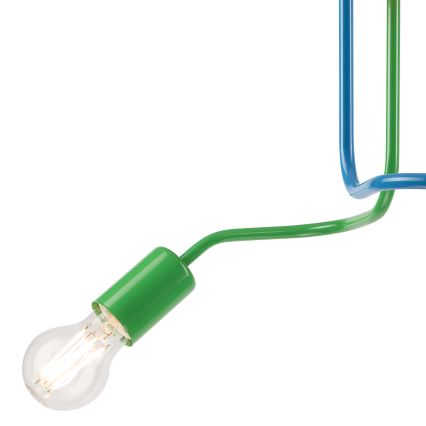 Felületre szerelhető csillár CHARLIE 2xE27/60W/230V