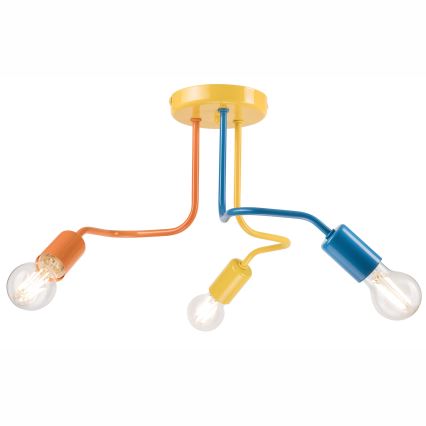 Felületre szerelhető csillár CHARLIE 3xE27/60W/230V