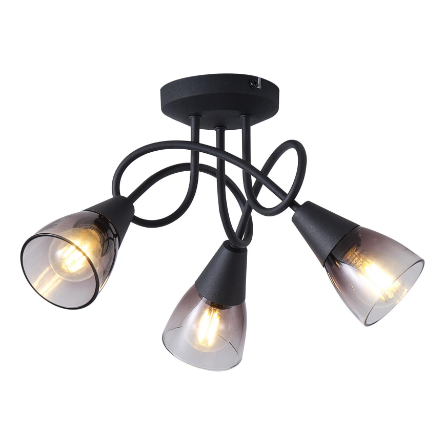 Felületre szerelhető csillár  CLASSY 3xE14/7W/230V