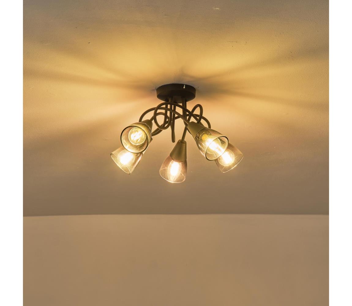 Eurolamp Felületre szerelhető csillár  CLASSY 5xE14/7W/230V 145