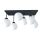 Felületre szerelhető csillár  DEA 6xE14/60W/230V fekete/fehér