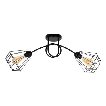 Felületre szerelhető csillár DIAMENT 2xE27/60W/230V