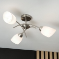 Felületre szerelhető csillár DONNA 3xE27/60W/230V nikkel