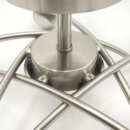 Felületre szerelhető csillár DONNA 5xE27/60W/230V nikkel