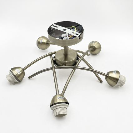 Felületre szerelhető csillár DONNA 5xE27/60W/230V patina