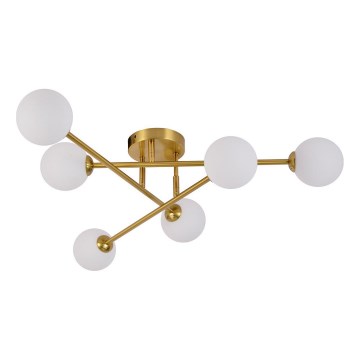 Felületre szerelhető csillár DORADO 6xG9/28W/230V arany