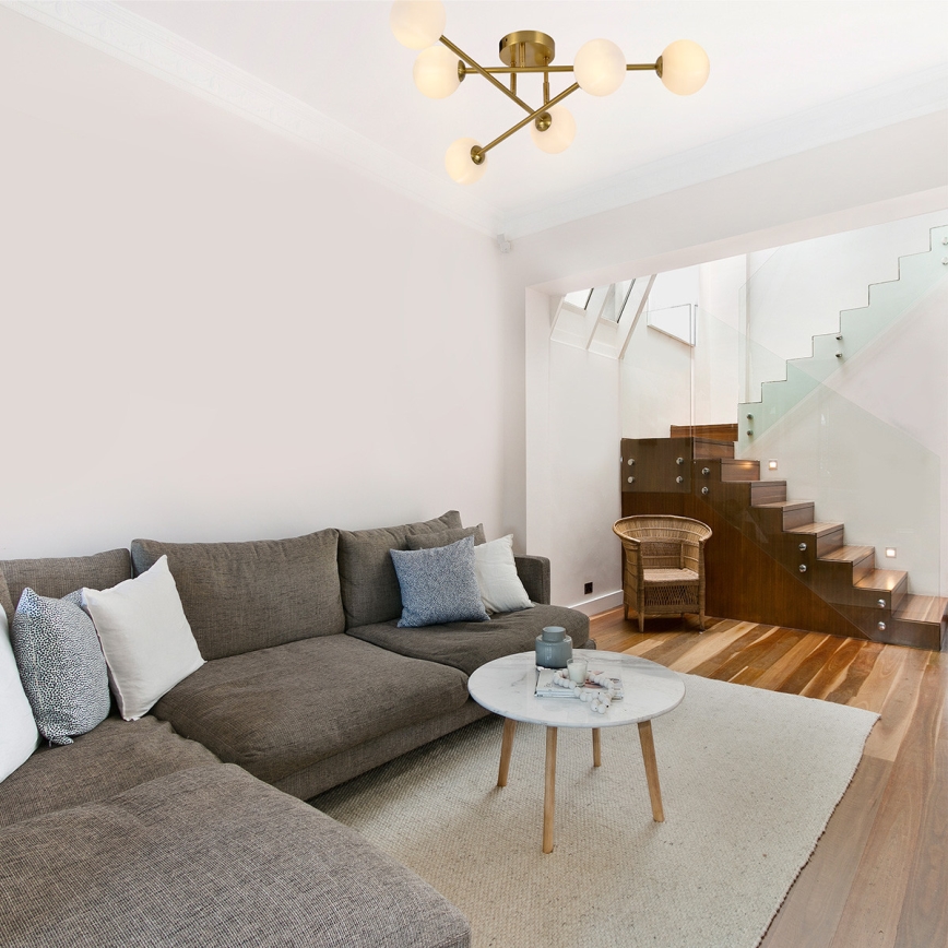 Felületre szerelhető csillár DORADO 6xG9/28W/230V arany