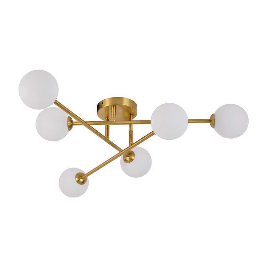 Felületre szerelhető csillár DORADO 6xG9/28W/230V arany